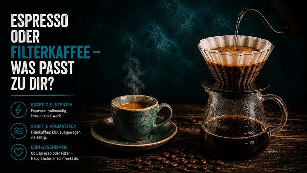 Espresso oder Filterkaffee – was passt zu dir?
